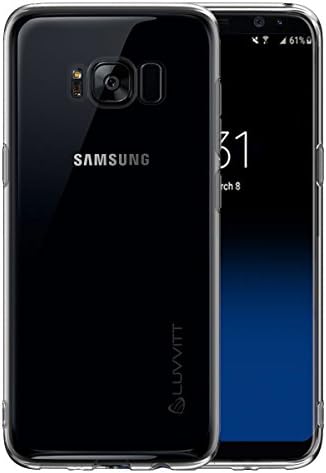מקרה Galaxy S8, Luvvitt [Clarity] אולטרה דק גביש קליל עמיד בפני שריטות גמישות גמישות גומי גומי סיליקון רך מקרה מגן לסמסונג גלקסי S8 -
